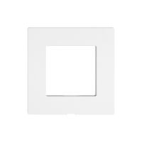 Frontplatte EDIZIO.liv Wiser 60×60mm weiss