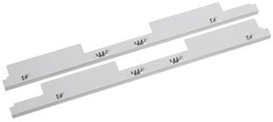 Profilo supporto Hager per weber.silas DIN1…3 scatto sul lato 2 pezzi