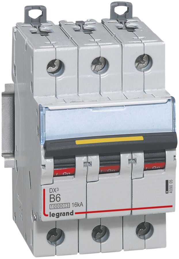 Disjoncteur Legrand B 3P 20A 10000A/16kA