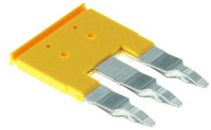 Querverbinder Weidmüller ZQV 6/3 gesteckt 3L 8.1mm isoliert 41A gelb
