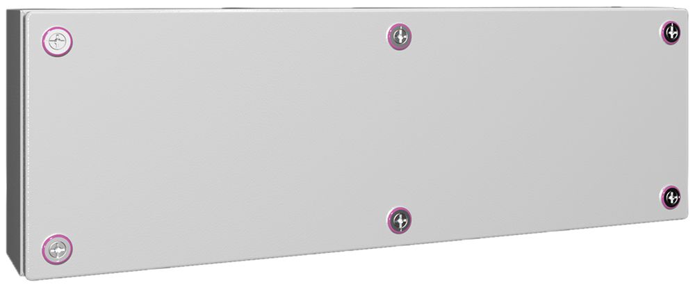 Petit boîtier Rittal KX Jonction, IP66, 600×200×120mm, tôle d'acier