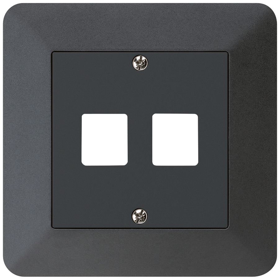 Kit frontal ENC HMS kallysto.trend pour 2 modules noir