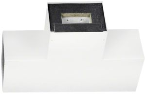 T-Stück tehalit FWK 90 E60/E30 50×110mm, verkehrsweiss