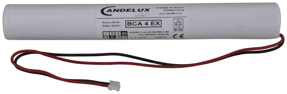 Akku NiCd 70°C 1×4.8V/1.8Ah 1h für CFA 6-80.VTM-4.1