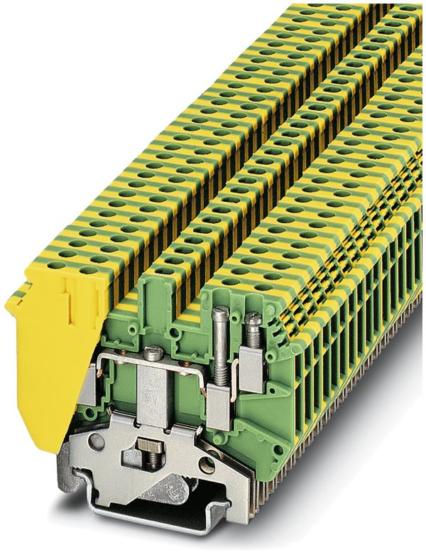 Morsetto Phoenix Contact 0.2…2.5mm² l=5.2mm verde/giallo