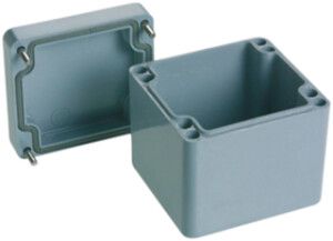 Scatola AP PEs 80×75×75mm grigio chiaro IP65 Lithos