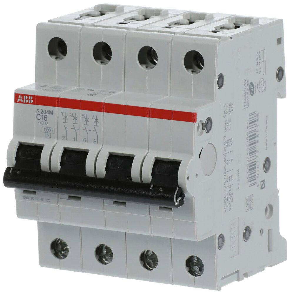 Leitungsschutzschalter ABB S204M-C16 16A C 10kA