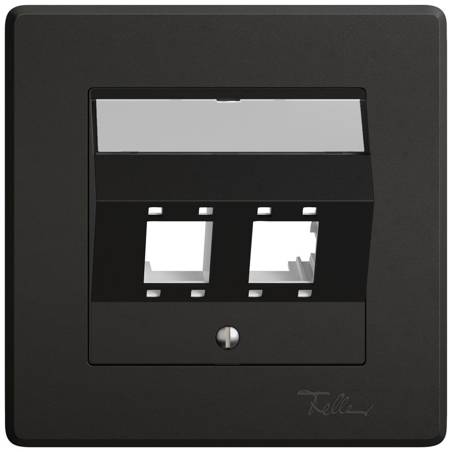 Kit di montaggio INC EDIZIO.liv SNAPFIX® per freenet cat.5e/6 2× ne