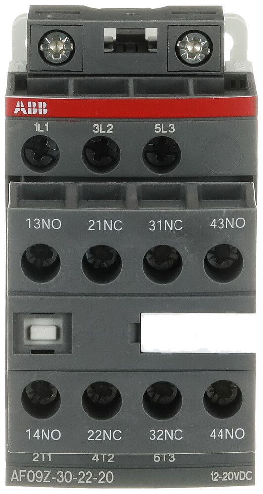 EB-Schütz ABB AF09Z 12…20VDC 3NO 25A 690V Schraub