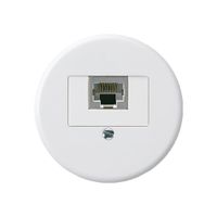 Einsatz zu UP-Dose basico 1×RJ45s weiss