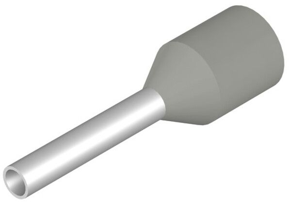 Estremità di cavo Weidmüller H isolata 0.75mm² 8mm 3.4mm grigio DIN sciolto