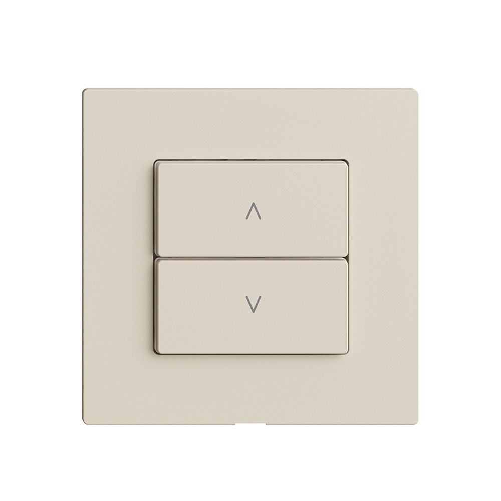 Nebenstelle 1K/2T zu Storenschalter Edue Wiser crema