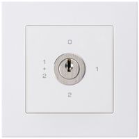 Interruttore rotativo INC kallysto.pro 1/1L bianco con serratura Kaba 8