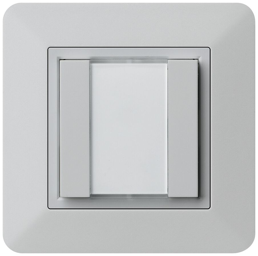 AP-Multifunktionstaster kallysto.trend KNX RF 2-fach hellgrau