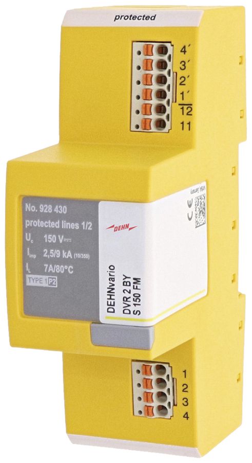 Kombiableiter DEHN/elvatec SE DVR 2 BY S 150 FM 100V 9kA