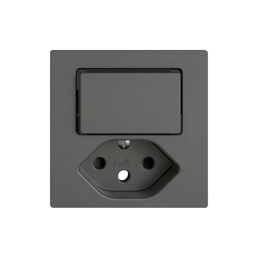 Kit di montaggio EDIZIO.liv SNAPFIX® p.combi.T13 c.1 tasto n.ill.shutter grs