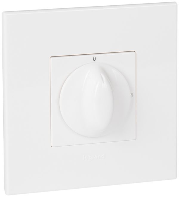 Interrupteur rotatif ENC ATO 0/3L blanc I-0