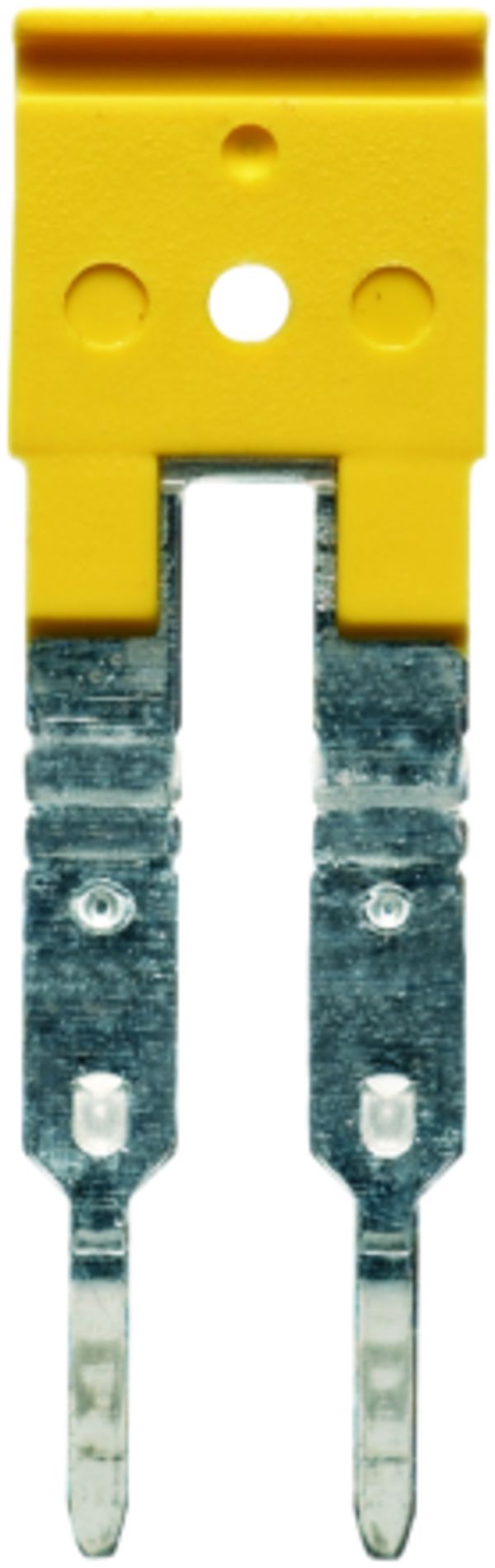 Querverbinder Weidmüller ZQV 2.5/2 gesteckt 2L 5.1mm isoliert 24A gelb