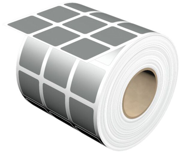 Etikette Weidmüller THM MT30X selbstklebend 27×27mm Polyester silber