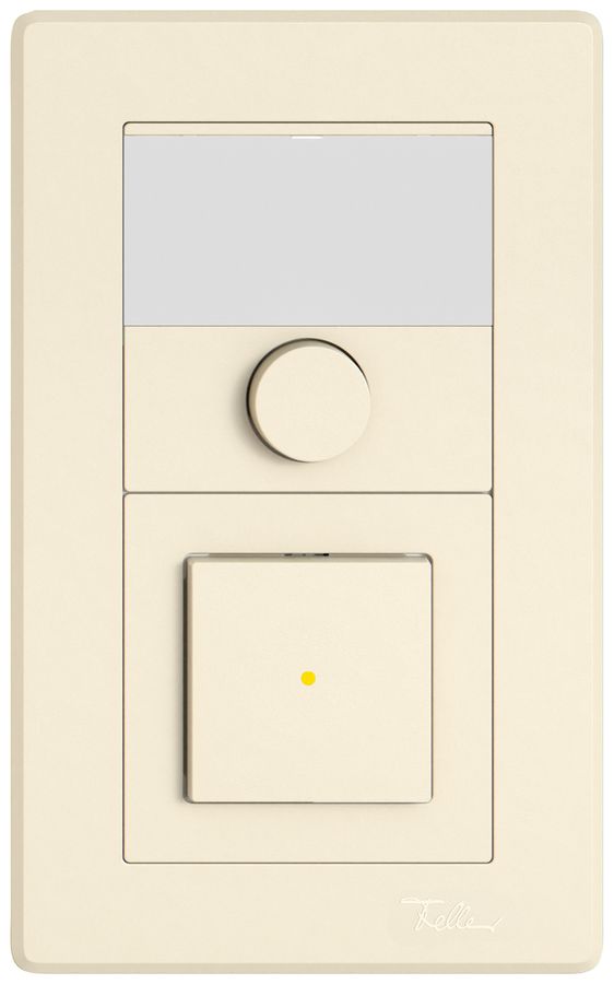 Combinazione INC EDIZIO.liv SNAPFIX® 2×1 156×96mm chiusura+invertitore lum.crema