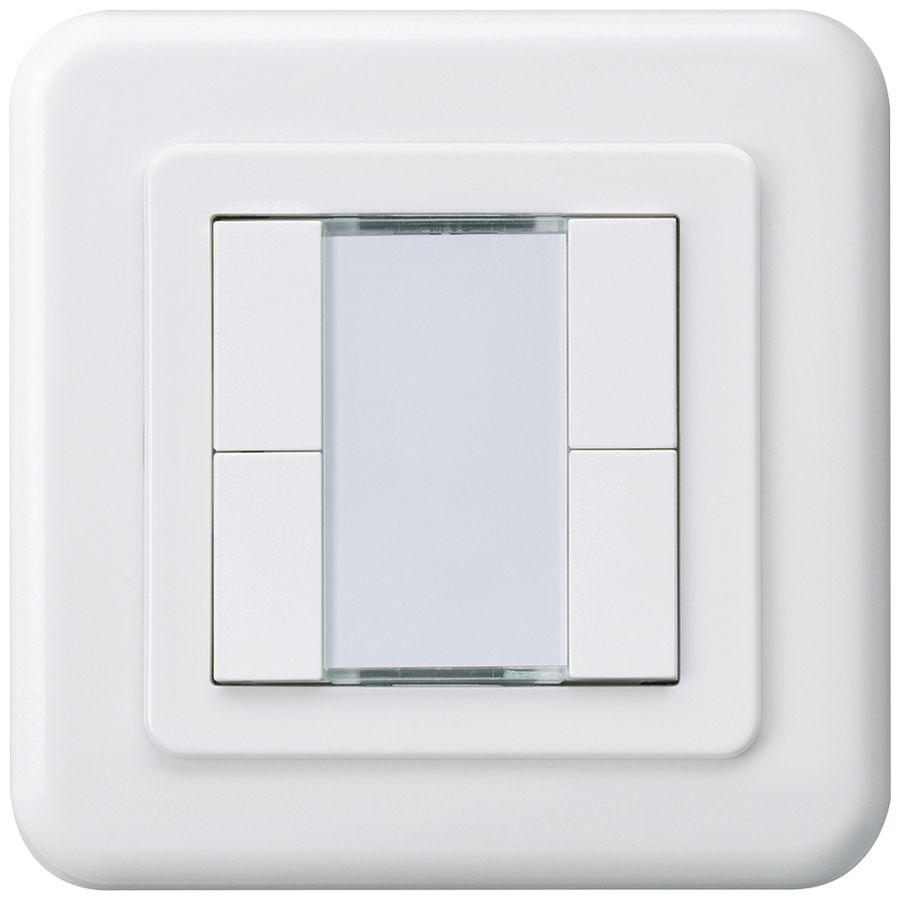 UP-Taster Hager basico C KNX 4-fach weiss
