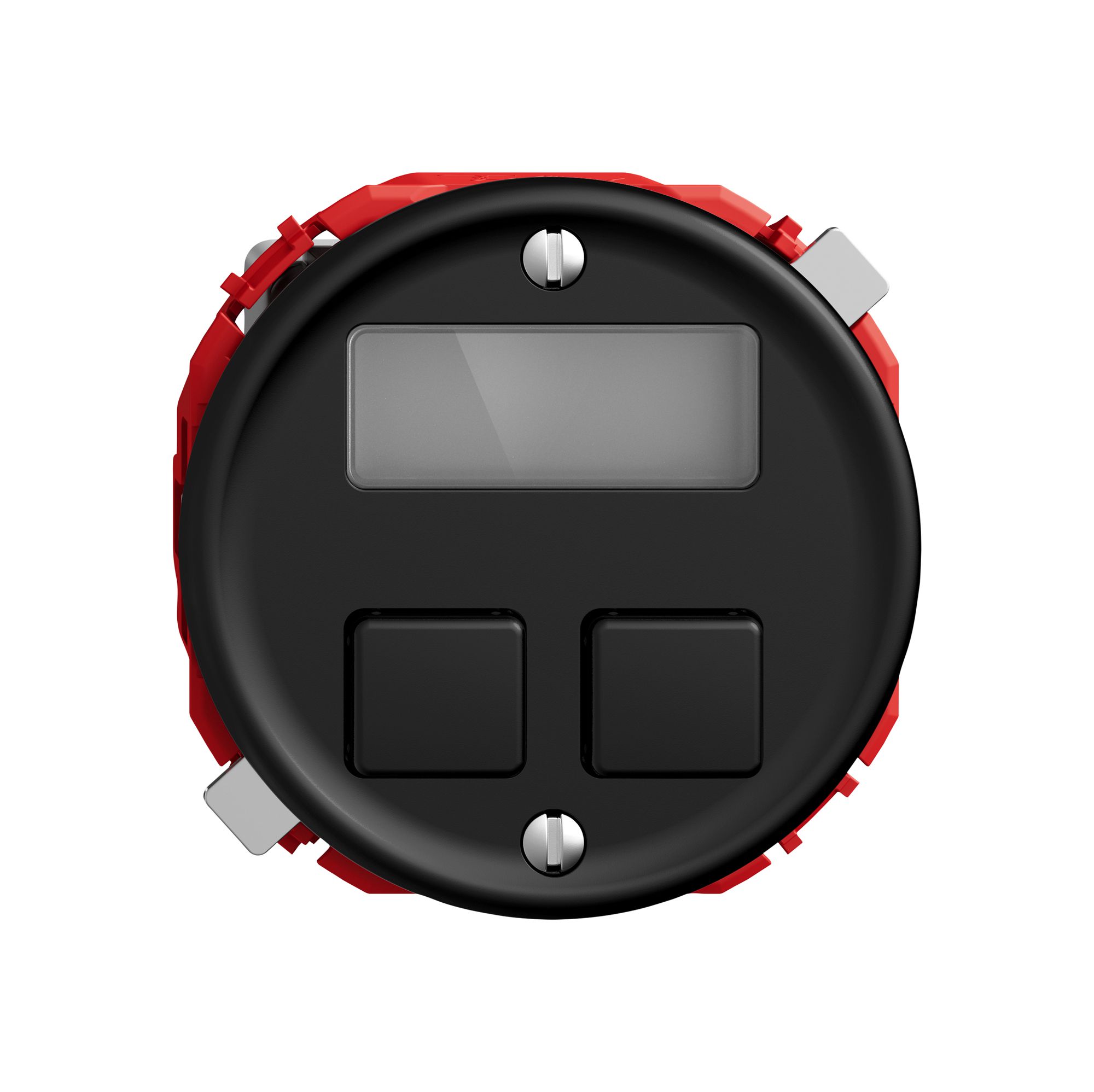 KNX-Taster RGB STANDARDdue SNAPFIX® 2×Taste RTH sz