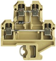 Borne de composant Weidmüller DK 1D CSA A2 connexion à vis 4mm² TS32 beige