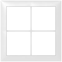 Telaio di copertura SIDUS 2×2 bianco