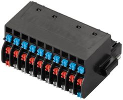 Buchsenstecker Weidmüller BL-I/O Flansch 3.5mm 30L verzinnt schwarz