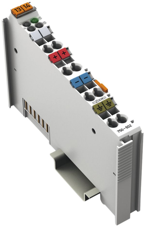 Alimentation potentielle AMD WAGO 24VDC, gris clair