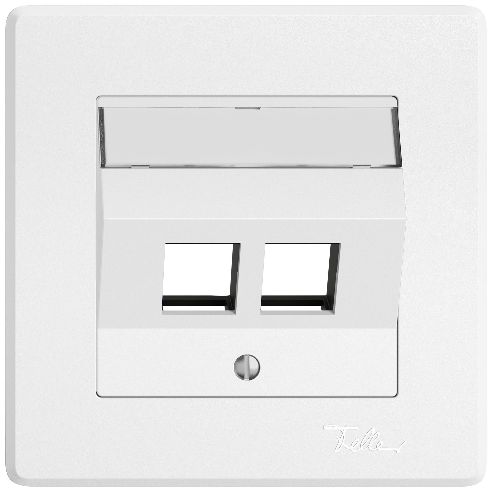 UP-Montageset EDIZIO.liv Keystone SNAPFIX® schräg 2× ws