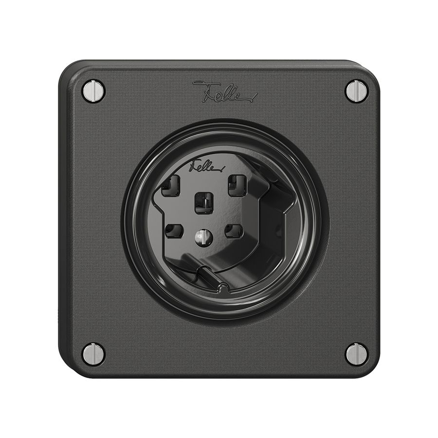 Prise NEVO, 1×T25, noir