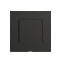 Abdeckset zu Druckschalter 1K/1T Edue Wiser schwarz