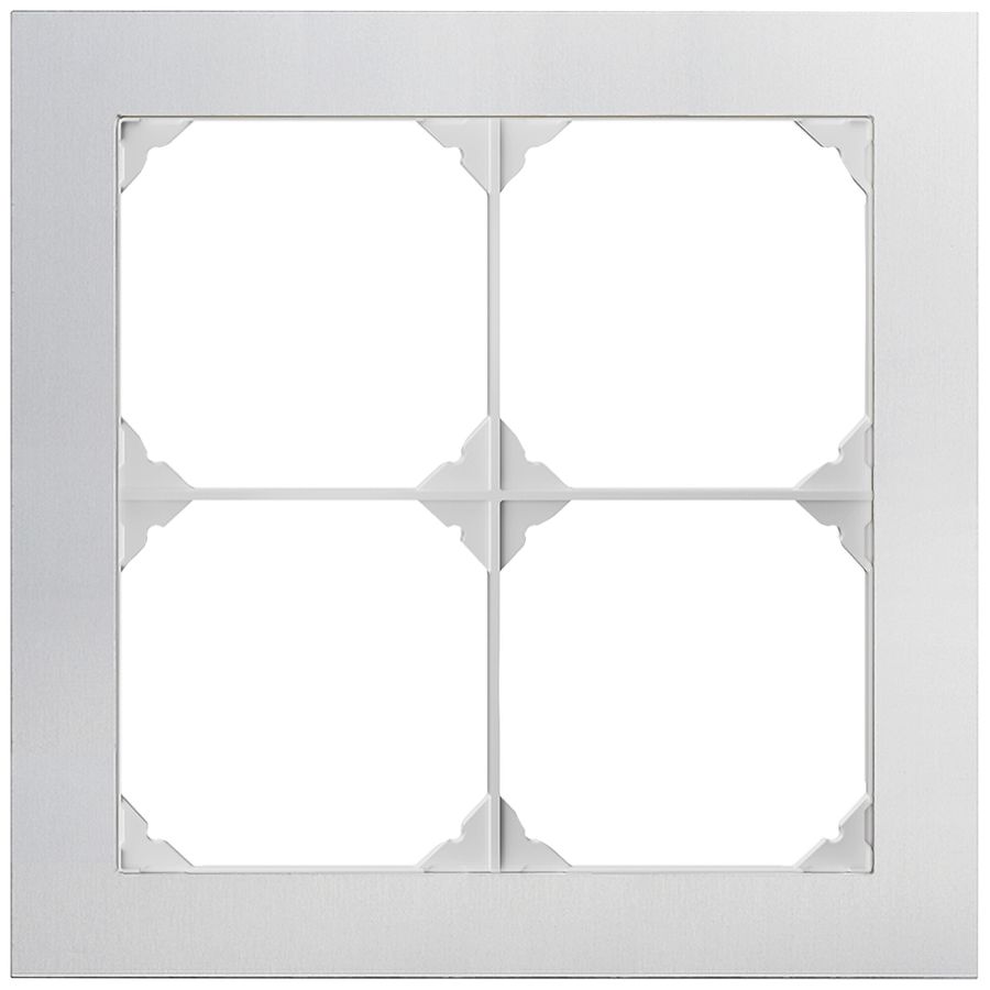En-tête ENC EDIZIO.liv prestige SNAPFIX® 2×2 154×154mm aluminium