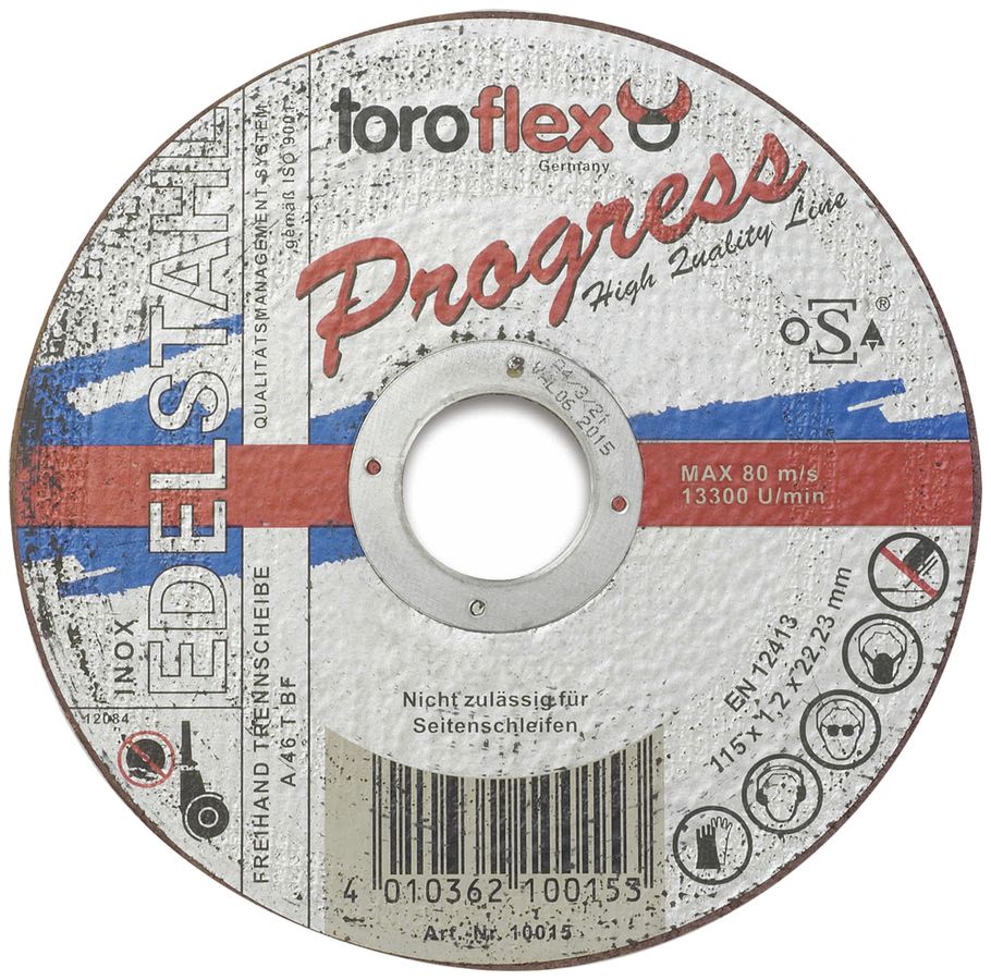 Trennscheibe CIMCO für Inox Ø125mm Stärke 1.2mm