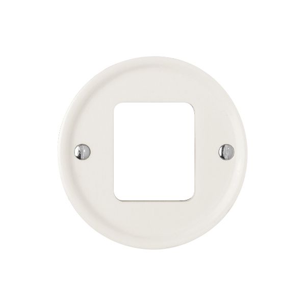 Kit di montaggio INC bianco, per presa XLR