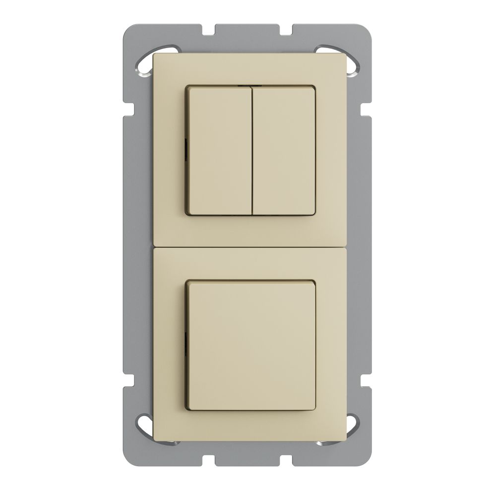 UP-Kombination EDIZIOdue 1/1P+3/1P vanille