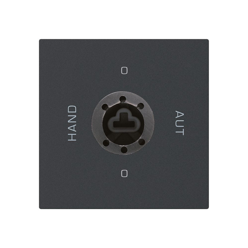 Einsatz zu Schlüsselschalter 0-Hand-0-Aut. kallysto 2/1L schwarz für Schloss