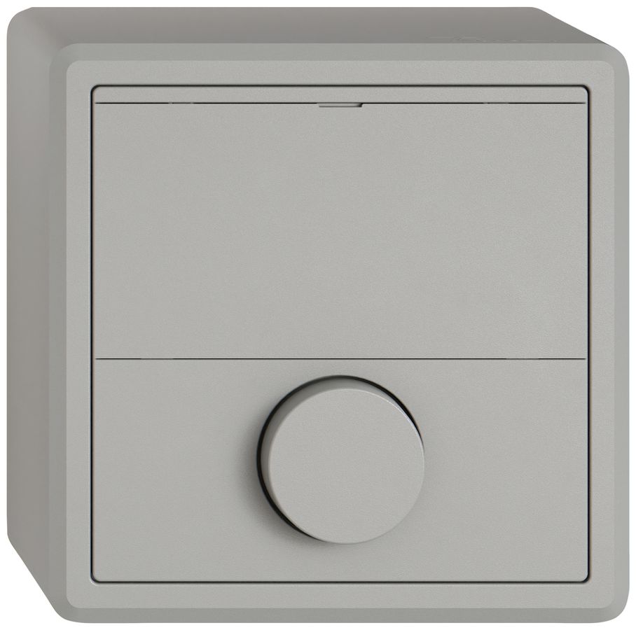 Poussoir de sonnerie AP EDIZIO.liv SNAPFIX® 6A 250V grc