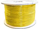Câble réseau S/FTP, 500m, jaune Cat.7A, AWG22, LSOH-3, 1200Mhz, CCA
