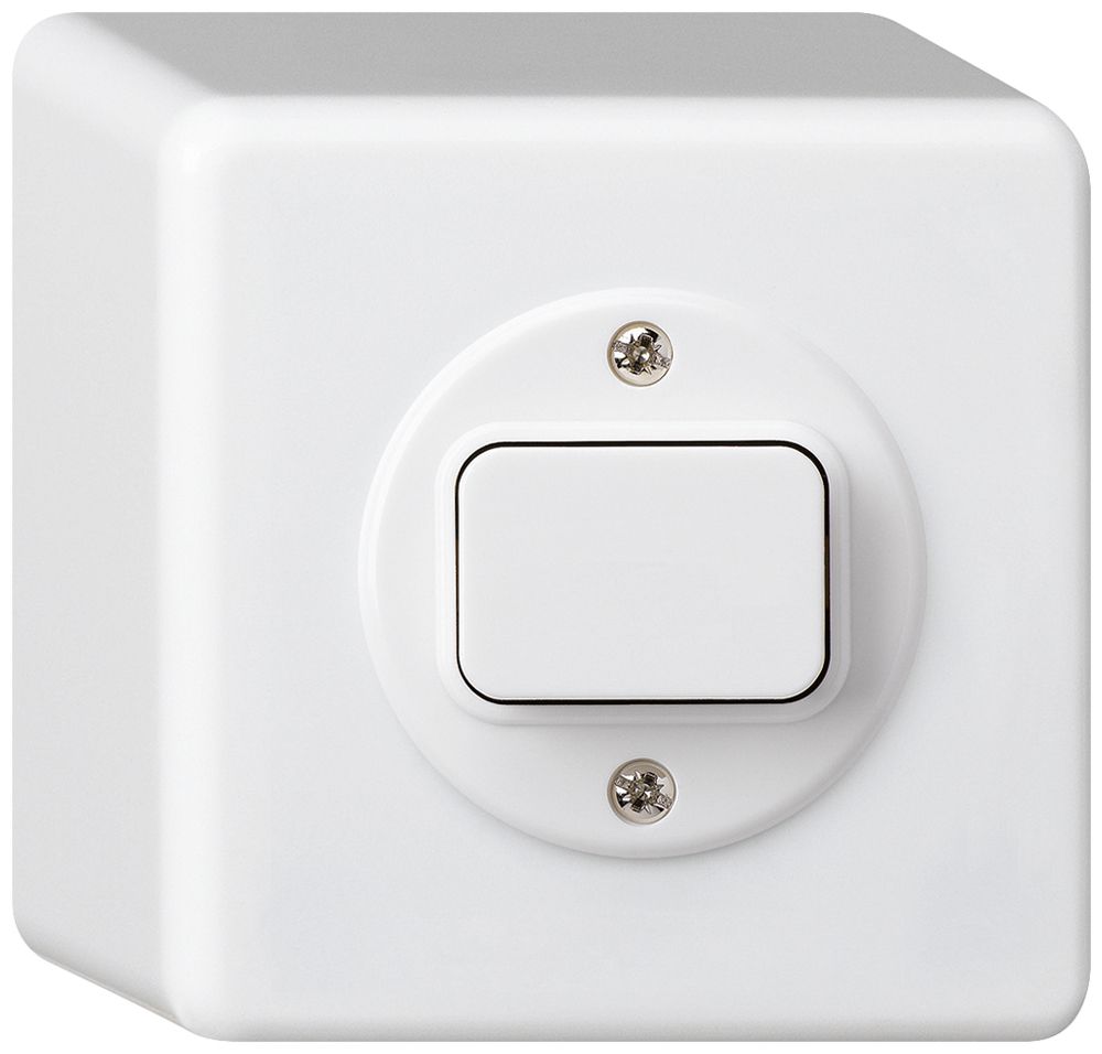 AP-Drucktaster basico AR/2L weiss