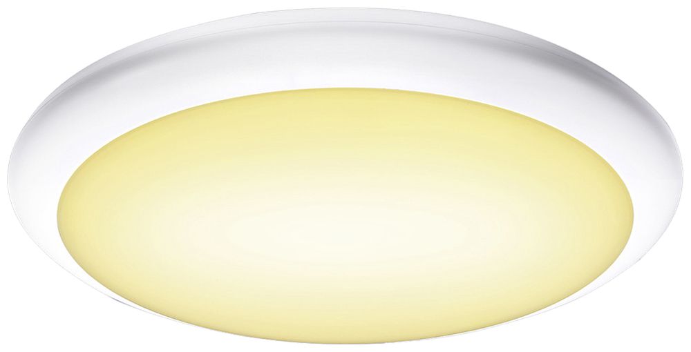 Plafonnier/applique LED SLV RUBA 27 12W 1100lm 3000/4000K 120° IP65 blanc