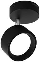 Spot LED Philips Bracia 5.5W 550lm 2700K 110° Ø86mm noir 1×Spot