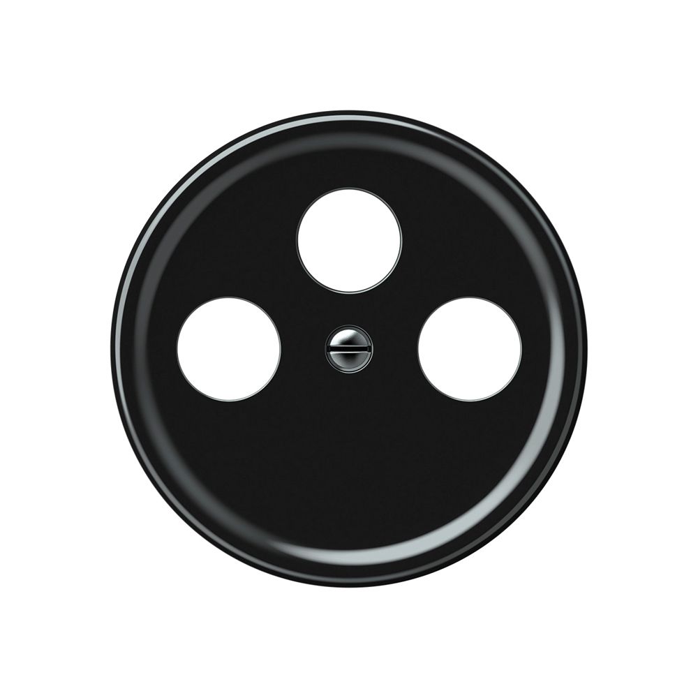 Frontset origin Antennendose R/TV/SAT schwarz