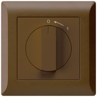 UP-SchwenkTaster 0<-1/1L kallysto.line braun mit Drehgriff