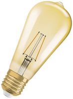 LED-Lampe LEDVANCE Vintage Edison E27 2.5W 220lm 2400K Ø64×143mm klar Gold