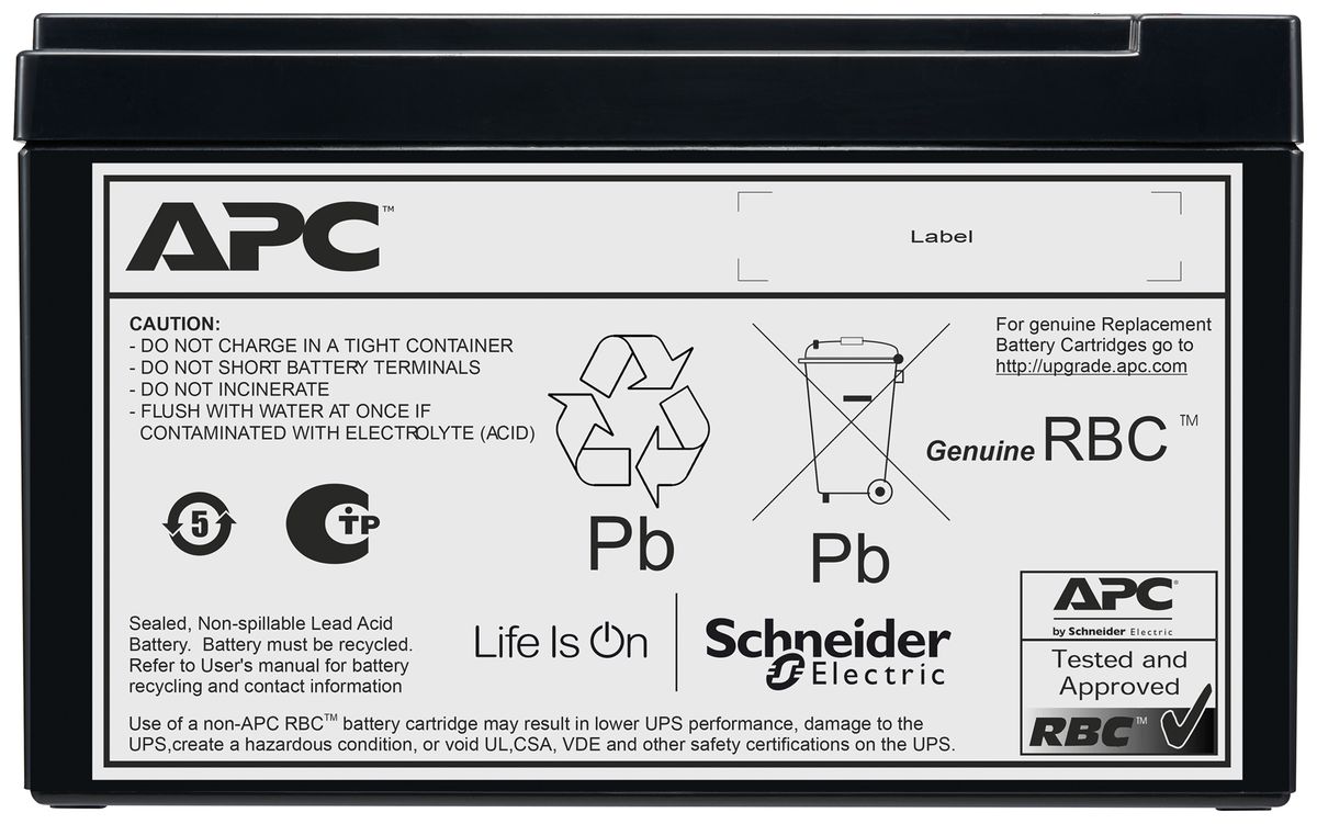 Batterie APC210 12V 7000mAh 1 cellule 151×65×99mm