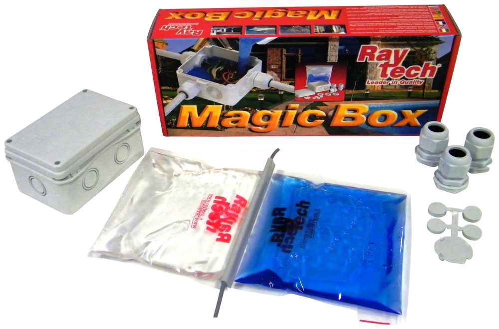 AP-Abzweigdose Raytech mit Gel, 120×80×50mm