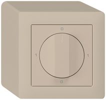 AP-Drehschalter kallysto 2/1L beige 0-A-0-M mit Drehgriff