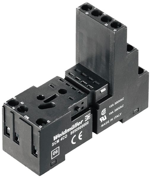 Relaissockel WM SCM 2CO TH35 Schraubanschluss 8 77×27×61.5mm